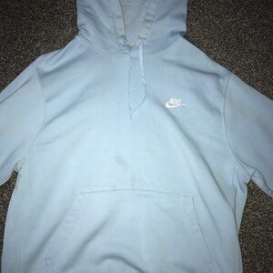 Nike Light Blue Men's Hoodie